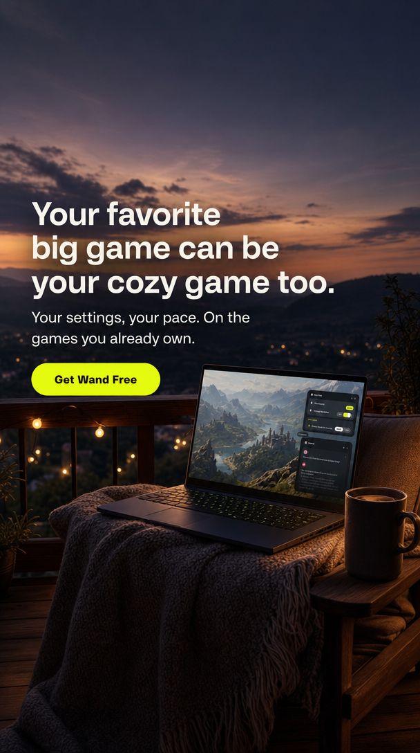 09. Your Cozy Game Is Any Game
